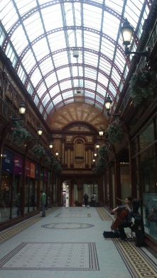 The other end of Central Arcade